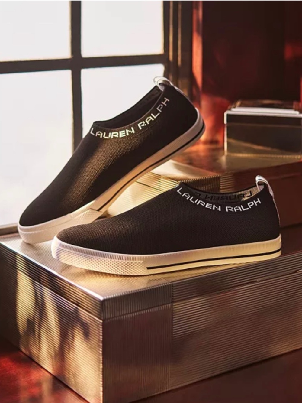 Lauren Ralph Lauren Women's Jordyn Slip-On Sneakers NWT